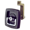 Perko Perko 1031DP1BLK Flush-Mount Locking Latch with Polymer Face for 1-5/8" Hole - Black 1031DP1BLK